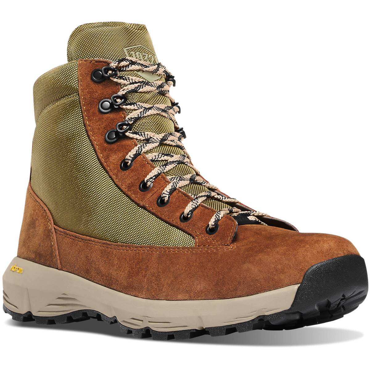 Danner Mens Explorer 650 Hiking Boots Brown/Olive - EOW318769